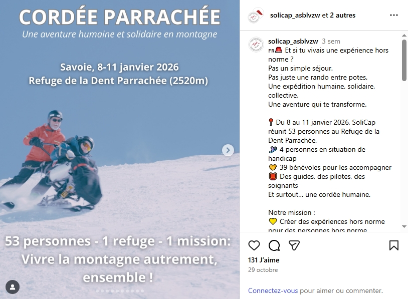Cordée Parrachée 2026